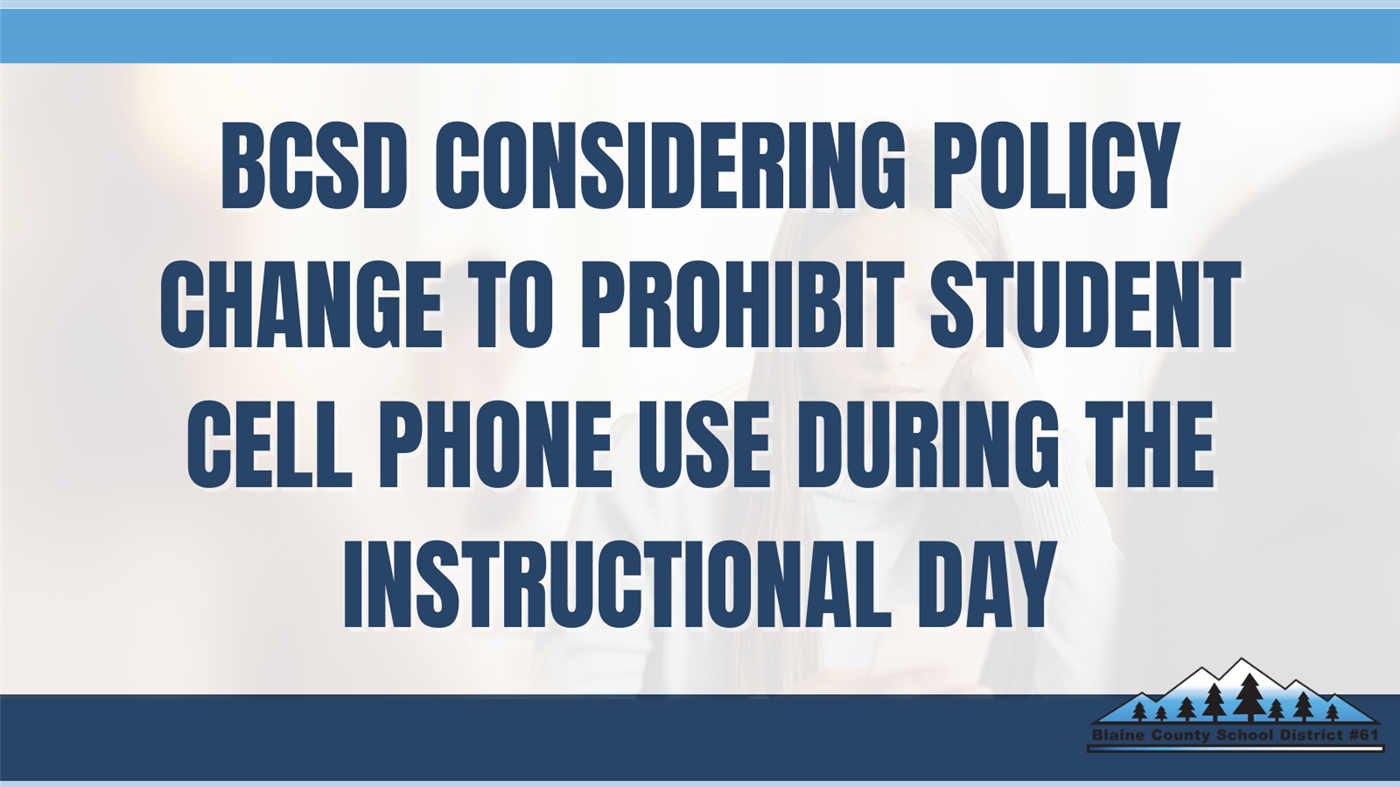 Cell Phone Policy 